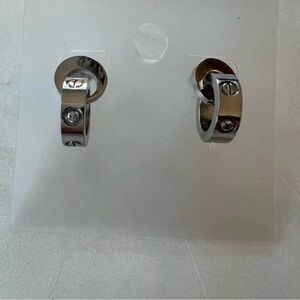 Stainless Steel Hoop Earrings